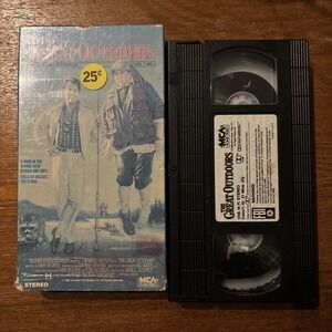 THE GREAT OUTDOORS (VHS 89) Dan Aykroyd, John Candy, Annette Bening, Chris Young